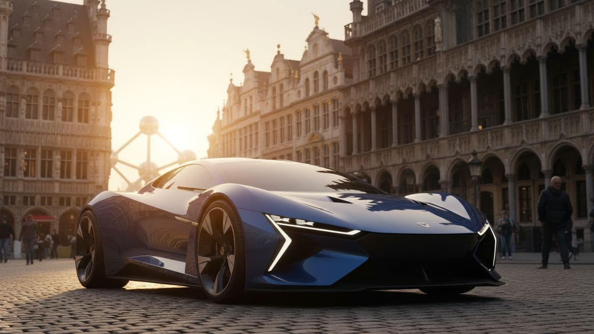 Luxe auto huren in Brussel