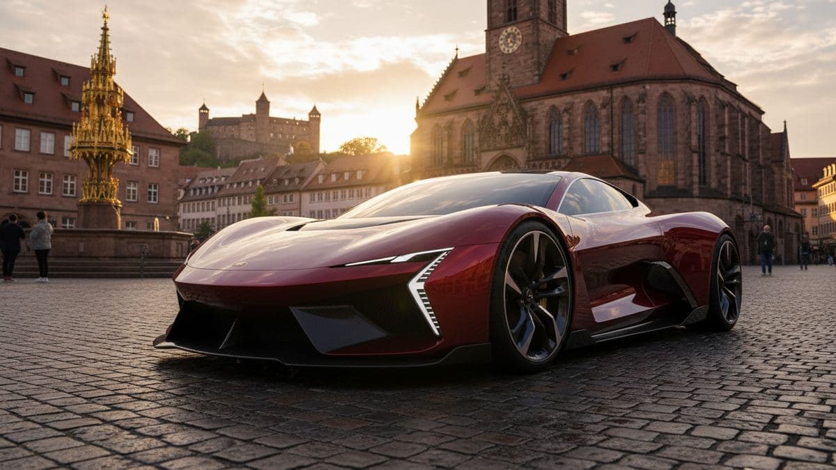 Luxe auto huren in Neurenberg