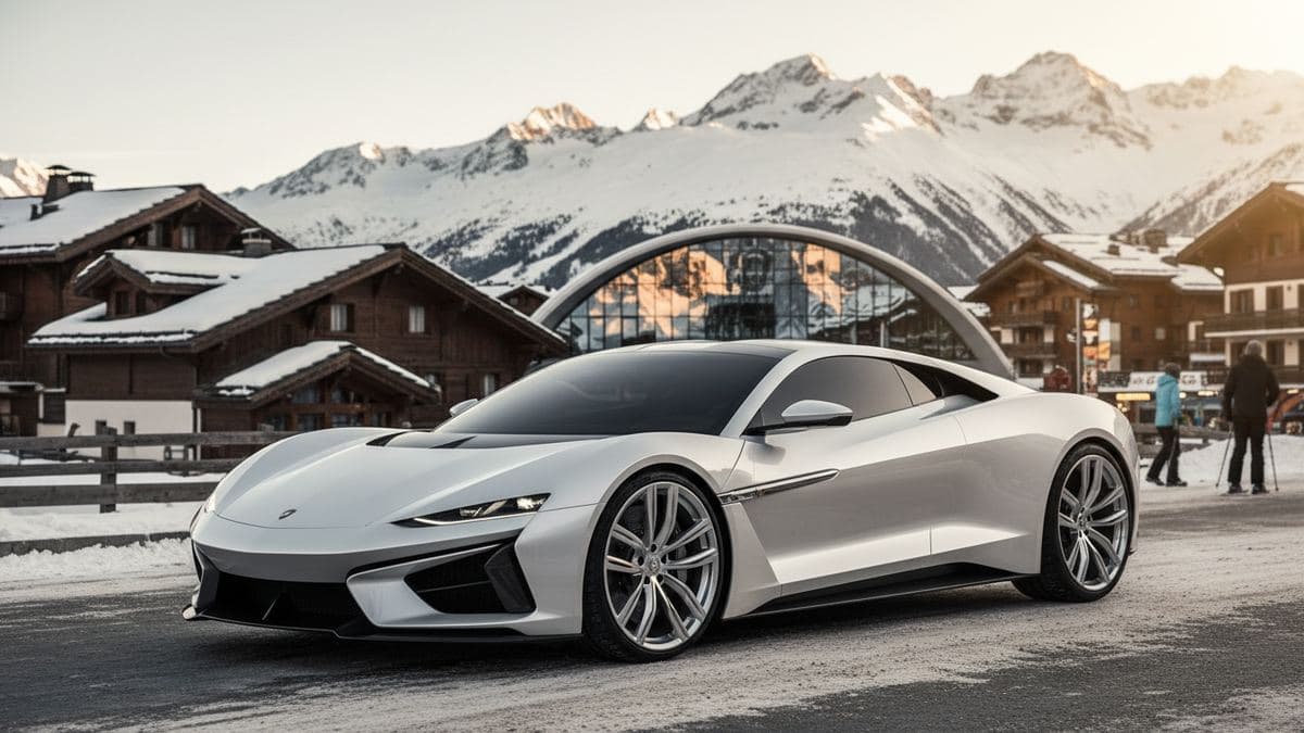 Luxe auto huren in Courchevel