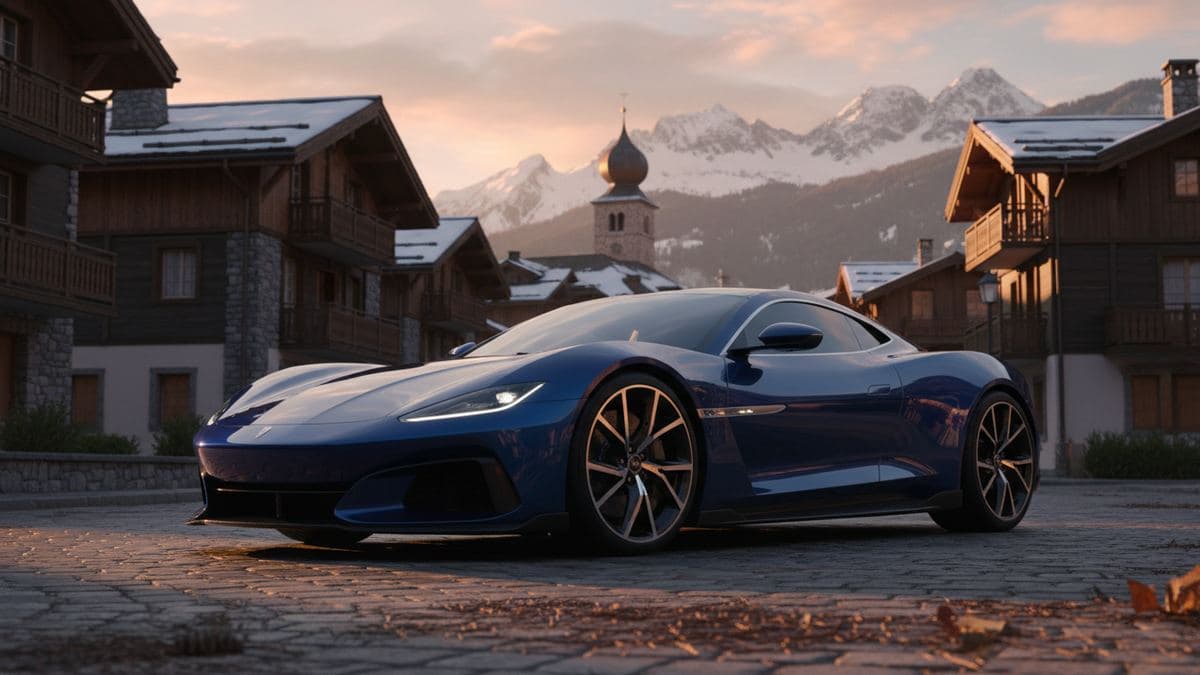 Luxe auto huren in Megève