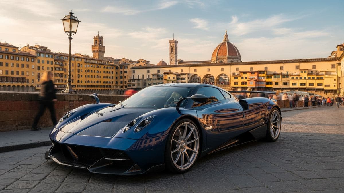 Luxe auto huren in Florence