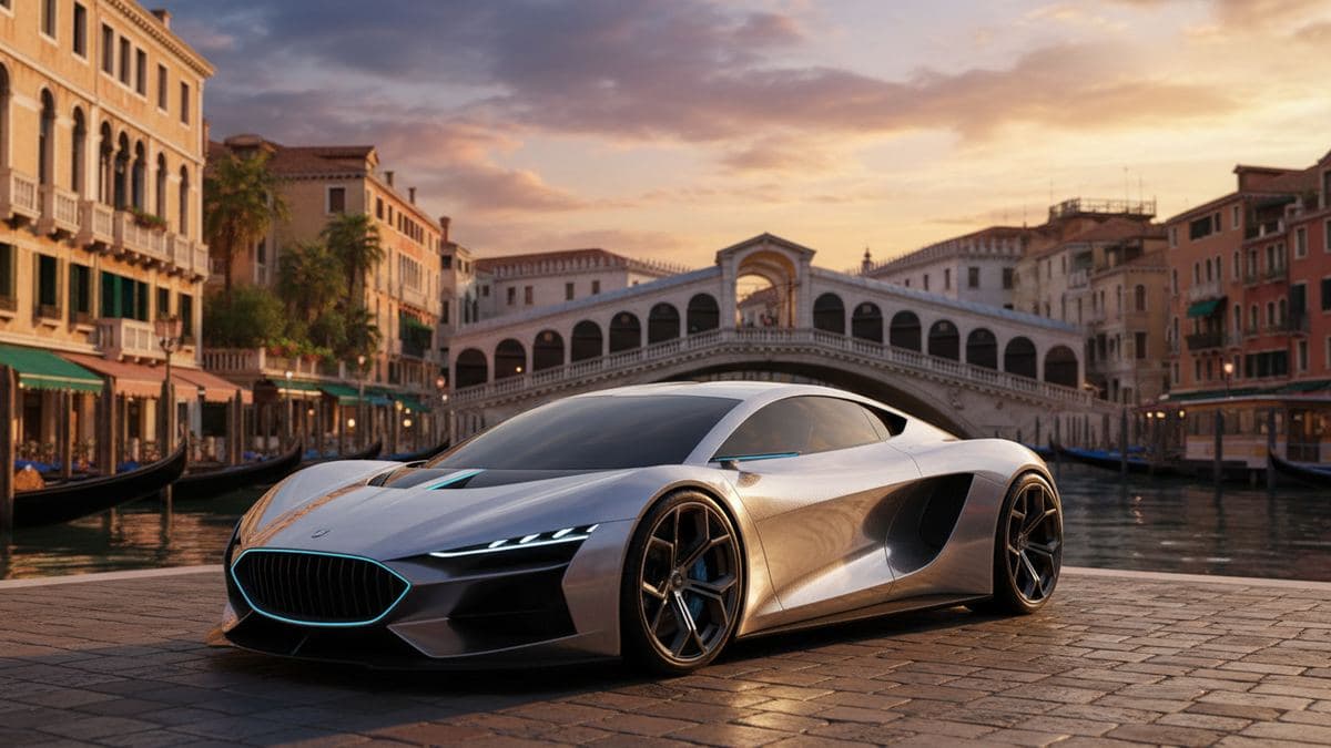 Luxe auto huren in Venetië