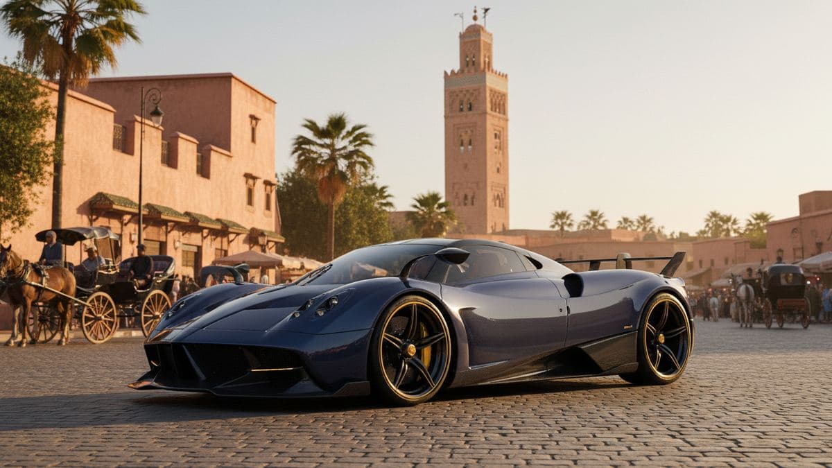 Luxe auto huren in Marrakech