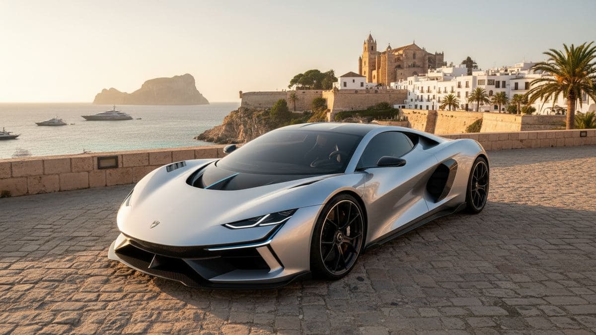 Luxe auto huren in Ibiza