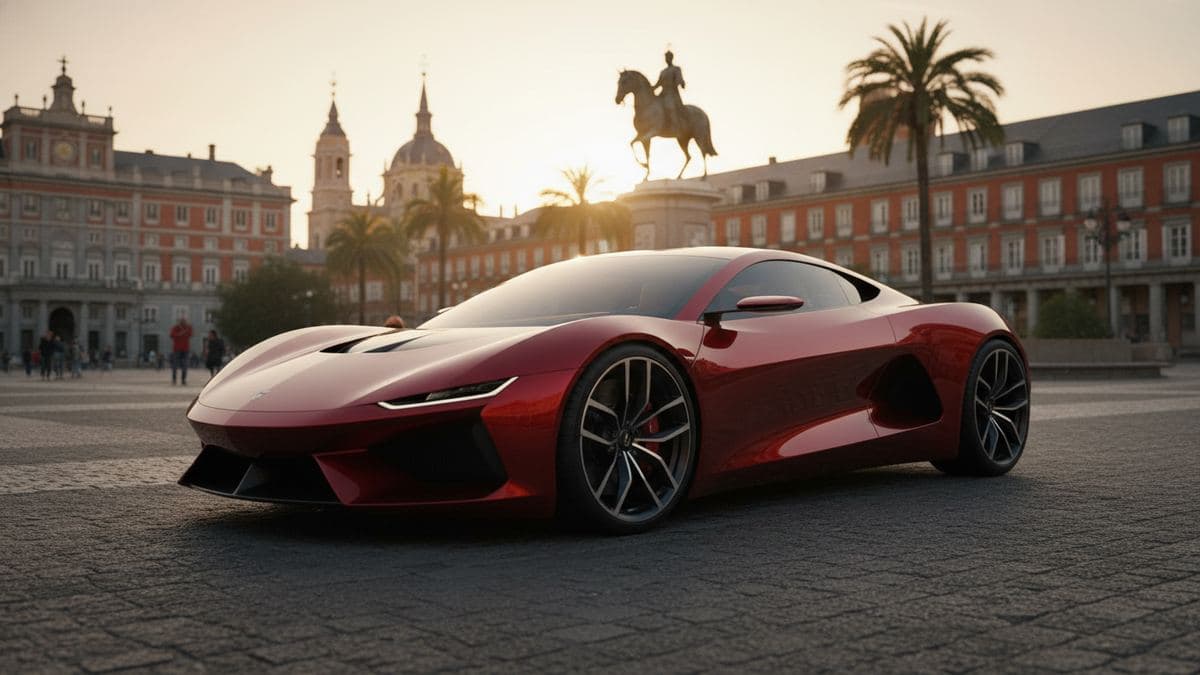 Luxe auto huren in Madrid