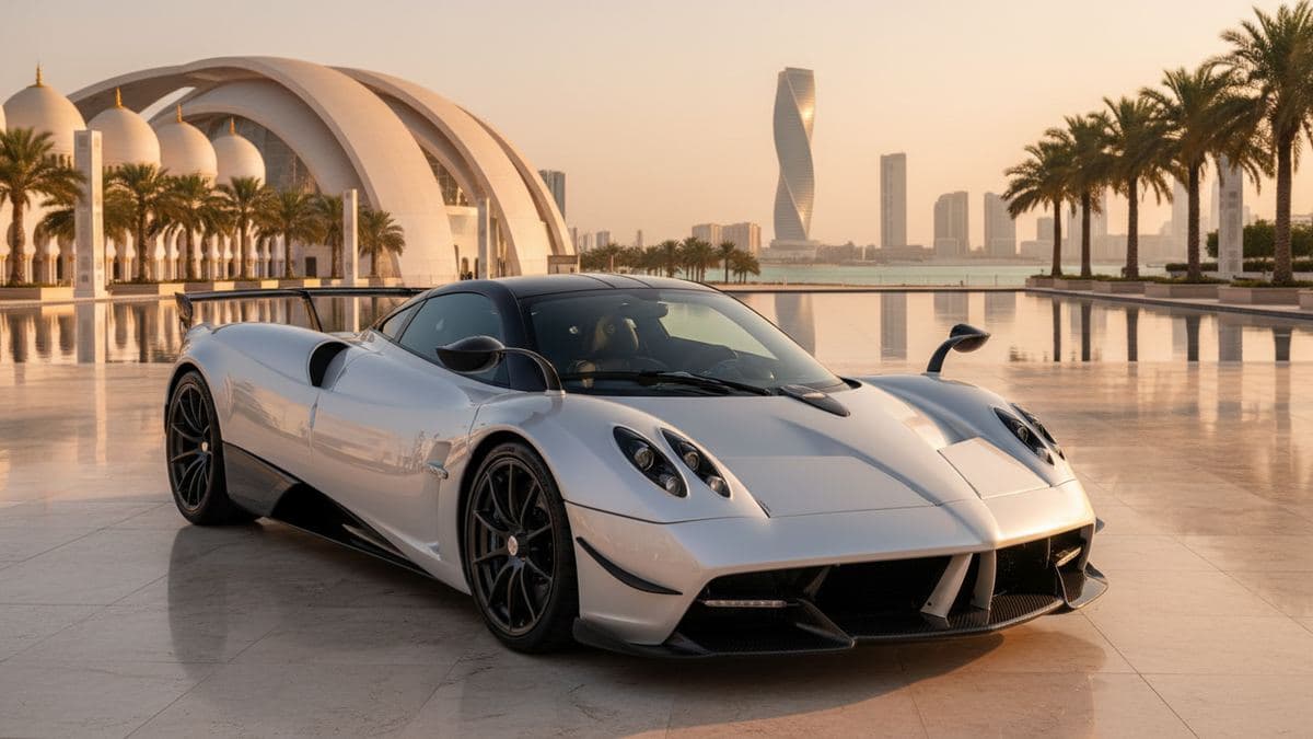 Luxe auto huren in Abu Dhabi