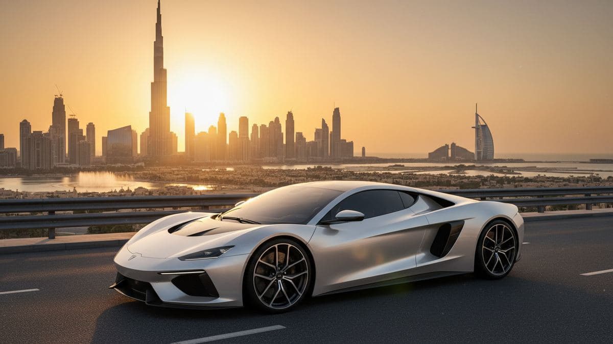 Luxe auto huren in Dubai