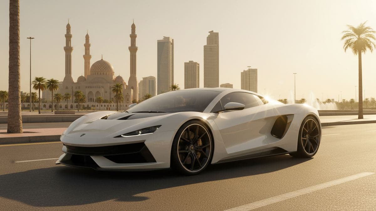 Luxe auto huren in Sharjah