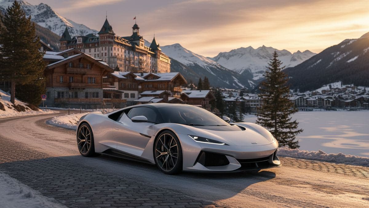 Luxe auto huren in St. Moritz