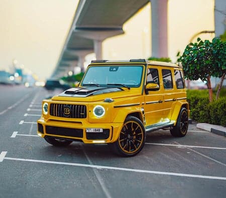 Mercedes Benz G63 AMG Brabus Kit 2020 huren