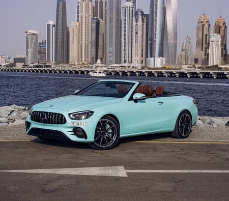 Mercedes Benz E450 Convertible 2021 huren