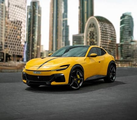 Ferrari Purosangue 2025 huren in Dubai