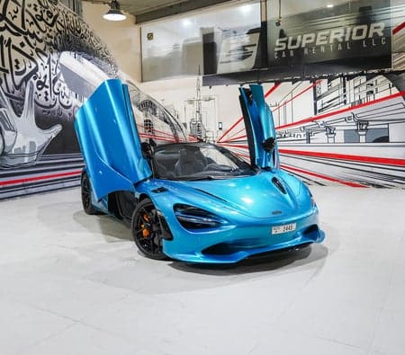 McLaren 750S Spider 2025 huren in Dubai