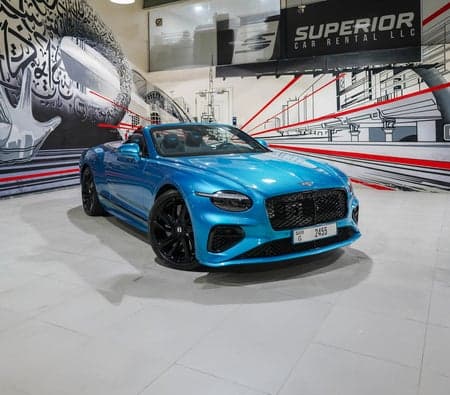 Bentley Continental GTC 2025 huren in Dubai