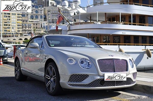 Bentley GT Continental huren in Nice
